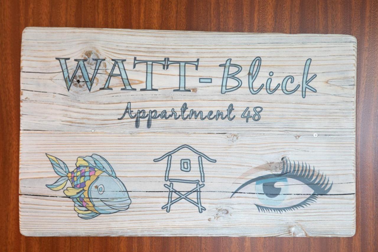 Apartment "Watt-Blick 48" Im Haus Luv & Lee Sankt Peter-Ording Exterior foto
